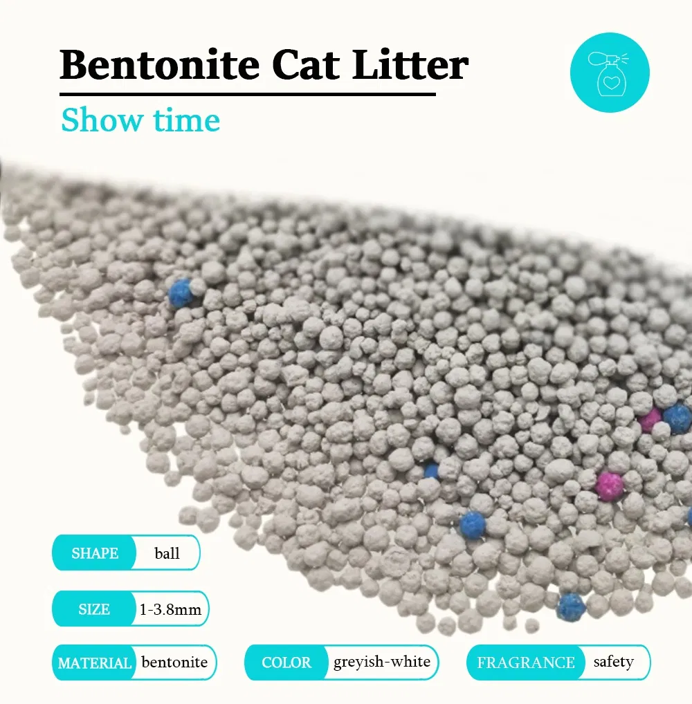 2025 Precio de fábrica al por mayor Arena para gatos de bentonita