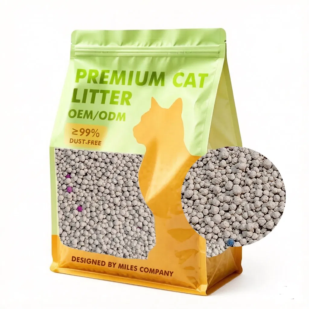 Soluciones de limpieza para mascotas de bentonita seguras y saludables Arena para gatos de bentonita