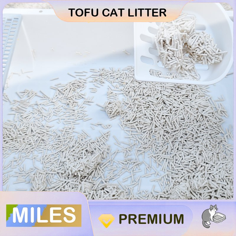 Arena para gatos con aroma a flores ecológico para gatos felices