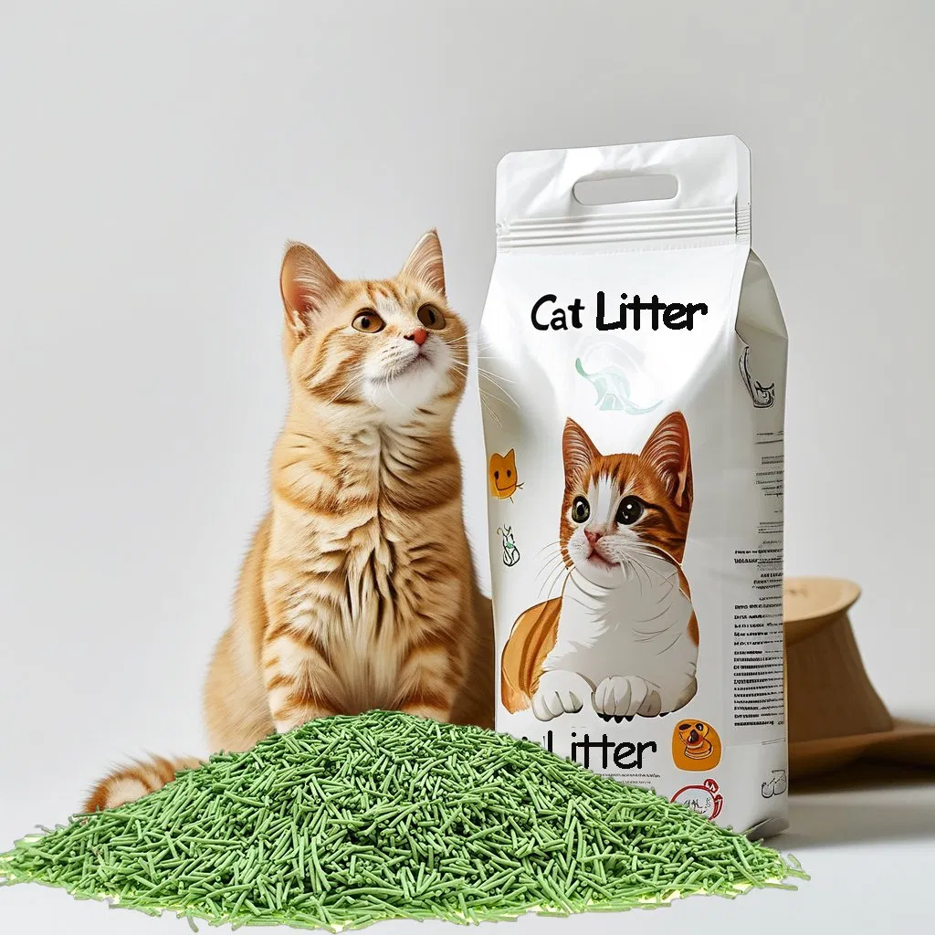 Arena para gatos de tofu eco-friendly