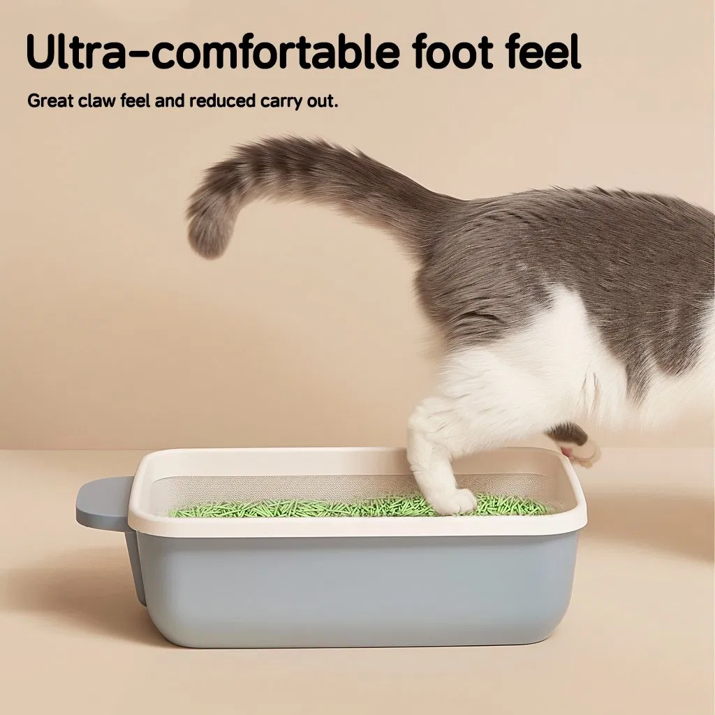Arena para gatos premium OEM ODM sin polvo, aglomerante rápido, degradable, segura para mascotas, con aroma a pino, mejor venta, grado de arena de tofu para gatos