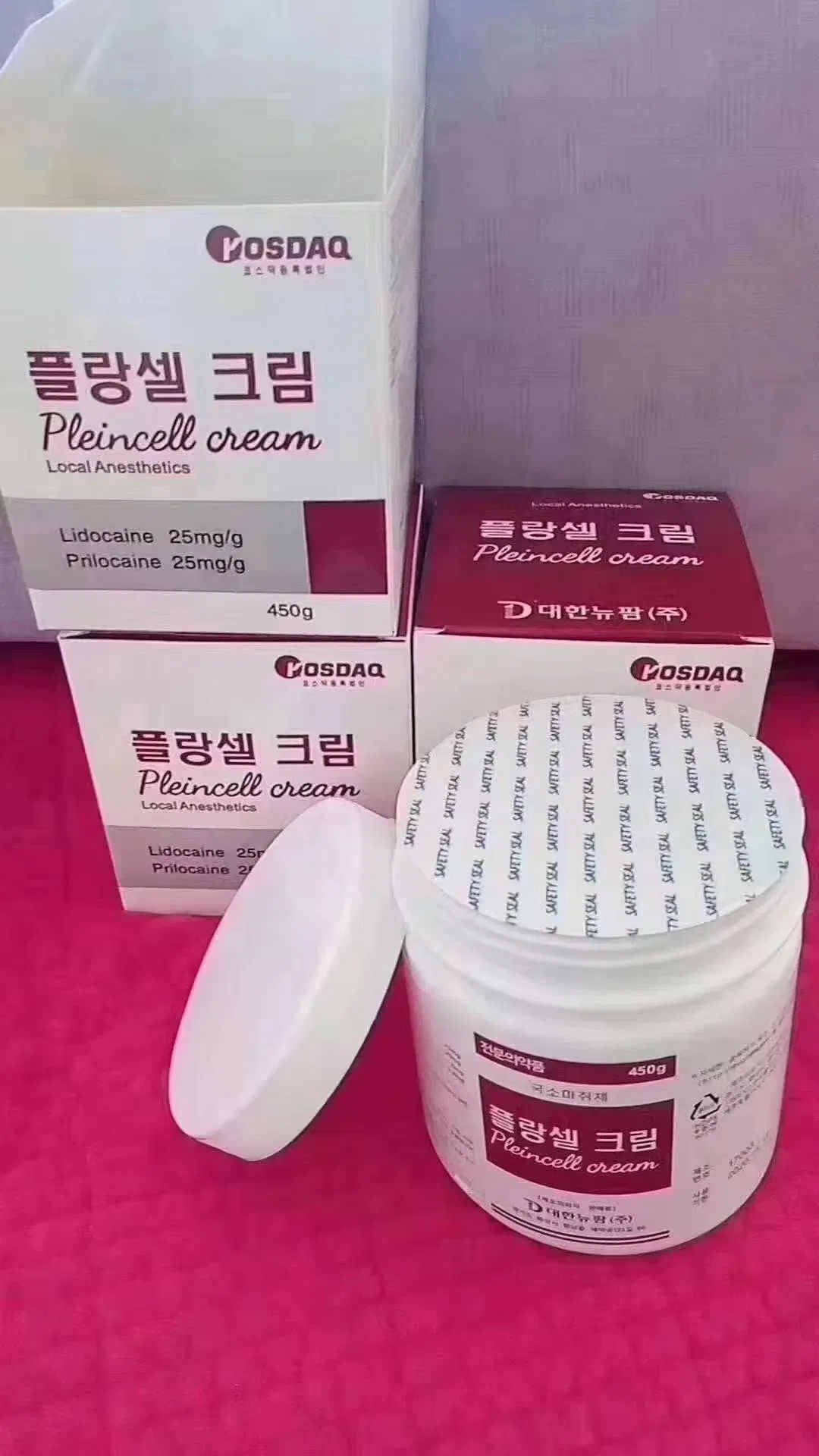 Crema para tatuajes antes de tatuar, crema para alivio del dolor de máquina de maquillaje semipermanente