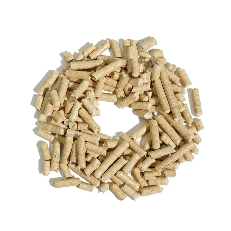 Pellets de peso personalizables directos de fábrica, arena para gatos de madera de pino natural