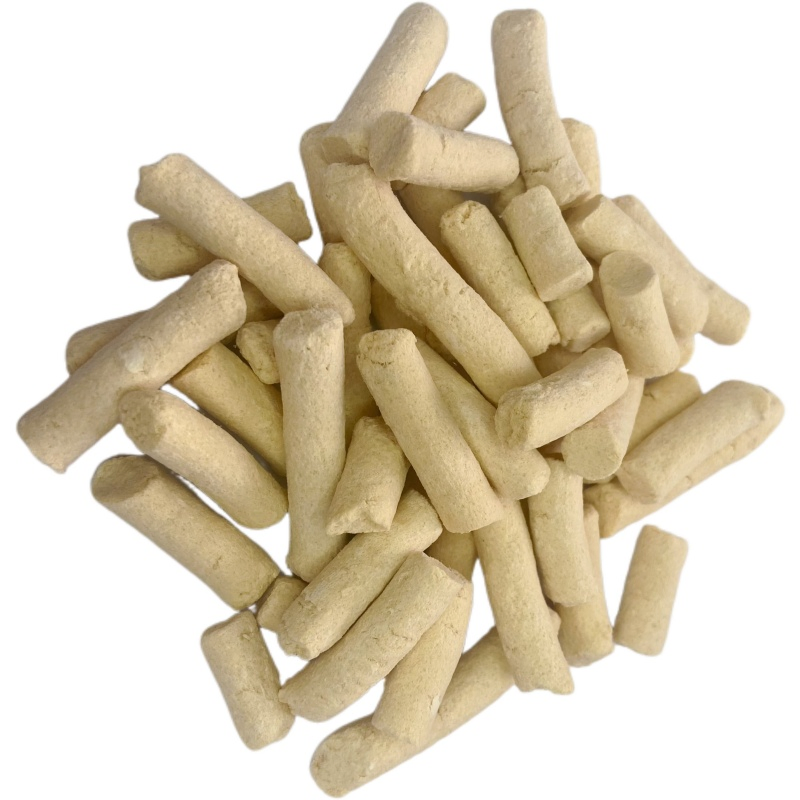 Alimento para mascotas de carne cruda liofilizada de codorniz