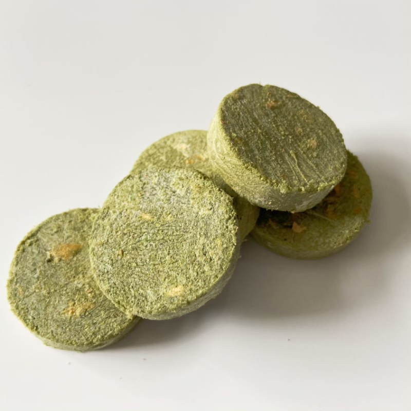 Comida seca para gatos, snack de mascota crudo liofilizado de un solo ingrediente