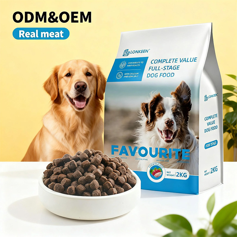 Alimento para perros premium de carne cruda liofilizada mixta de alta nutrición