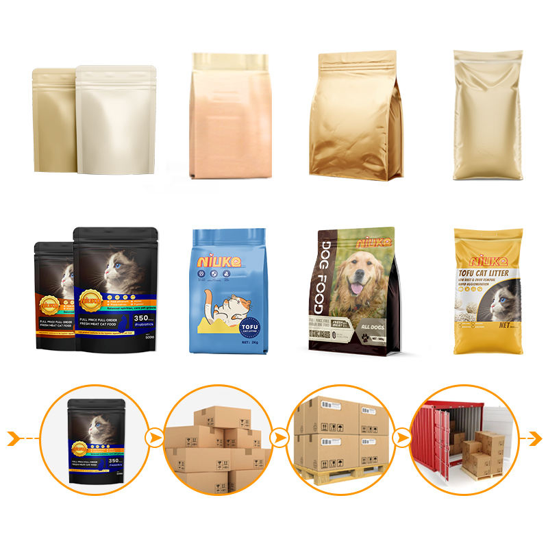 Fábrica Mayorista OEM Comida Seca para Gatos 1kg 2.5kg 10kg Sin Granos Pollo Pescado Comida Seca para Gatos Adultos y Gatitos