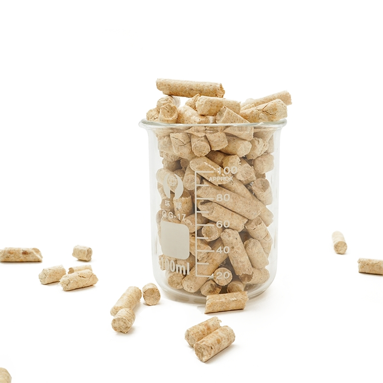 Pellets de peso personalizables directos de fábrica, arena para gatos de madera de pino natural
