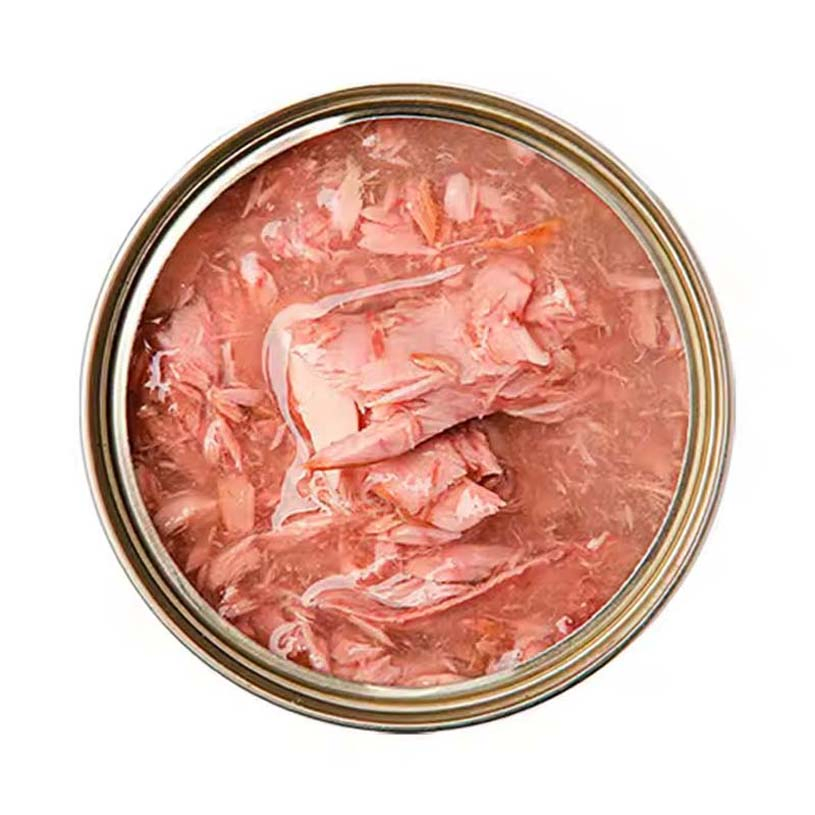Comida Energética o Fábrica OEM Venta al por Mayor de Snacks en Lata para Gatos Comida Nutritiva Básica para Gatos (4 Sabores) Comida Húmeda para Gatitos (85g/170g) Golosinas para Gatos