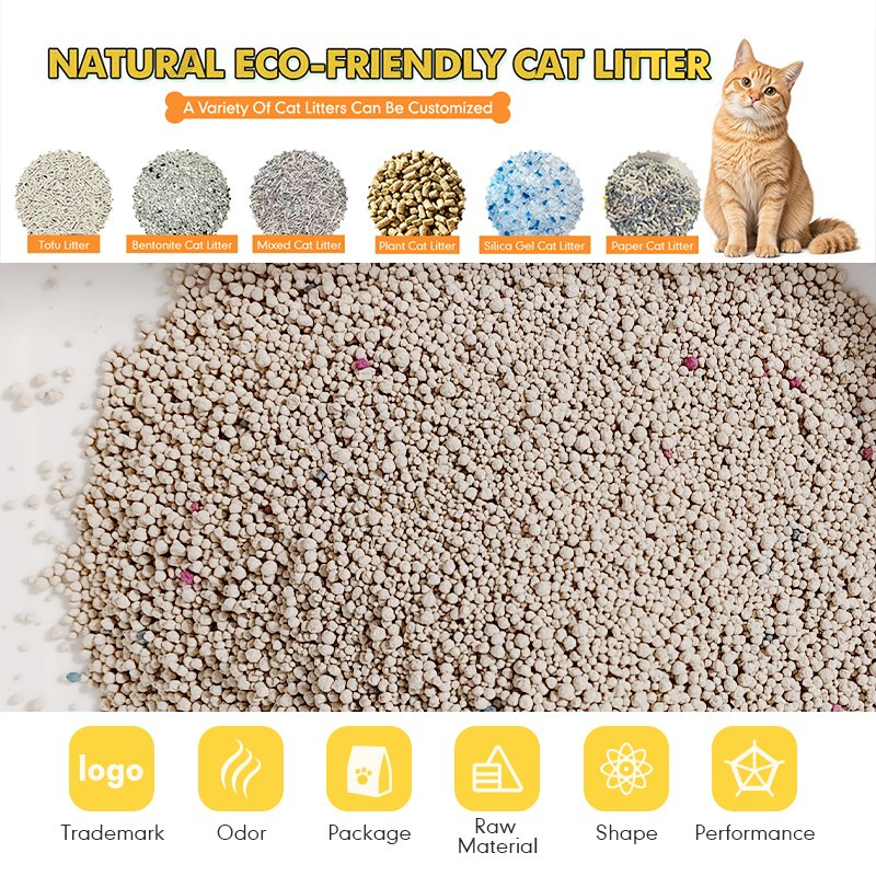 Soluciones de limpieza para mascotas de bentonita seguras y saludables Arena para gatos de bentonita