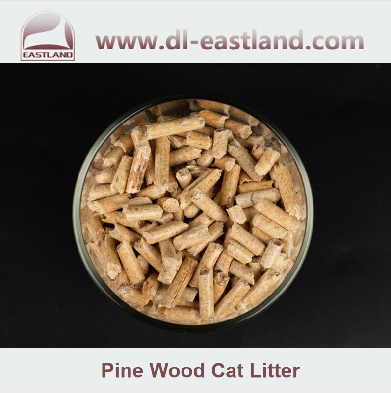 Fácil de manejar, duradero, arena para gatos de madera de pino