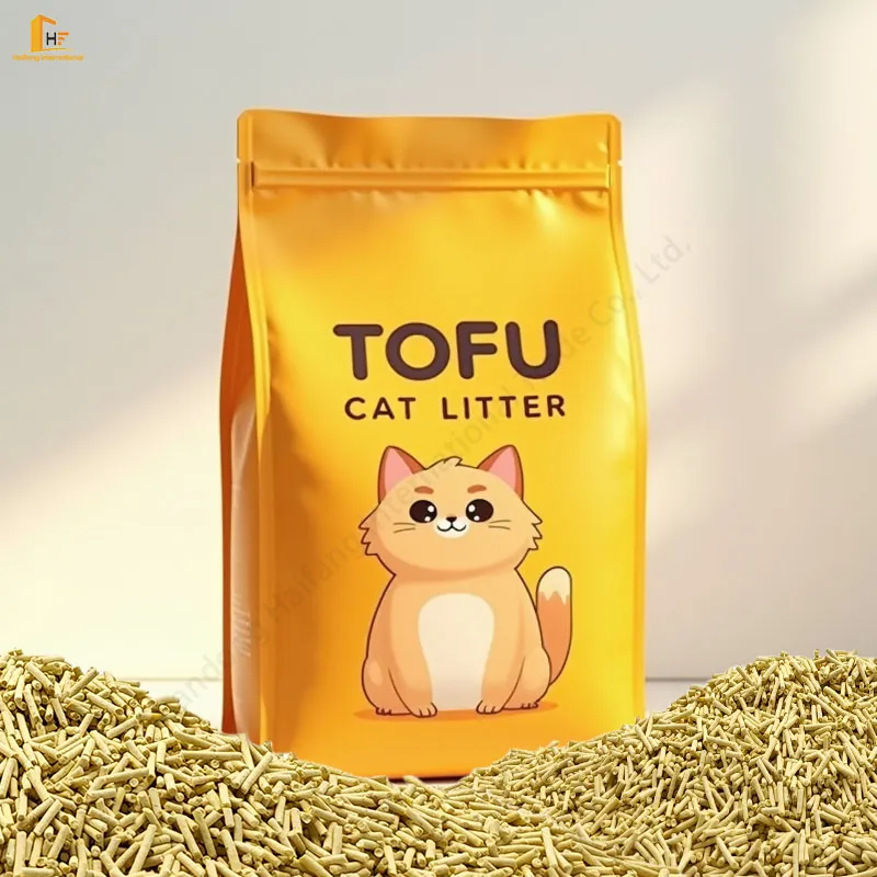 Arena para gatos de tofu