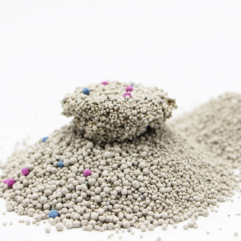 Arena de Gato de Bentonita Natural 100% Absorción Aglomerante Aroma a Lavanda Arena para Gatos