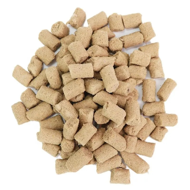 Alimento para mascotas y golosinas de carne cruda liofilizada al por mayor