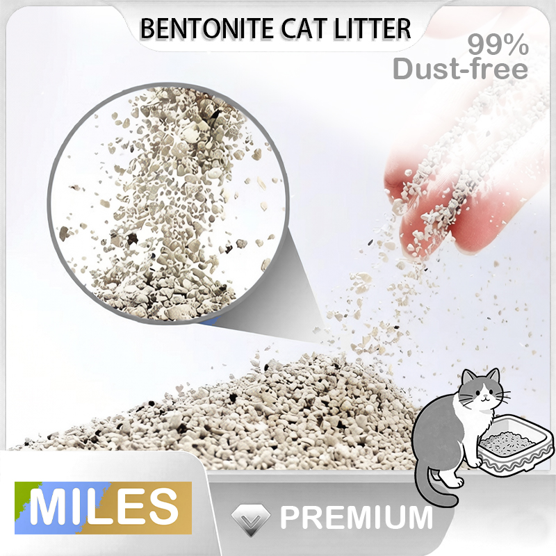 Arena para gatos de bentonita saludable personalizada