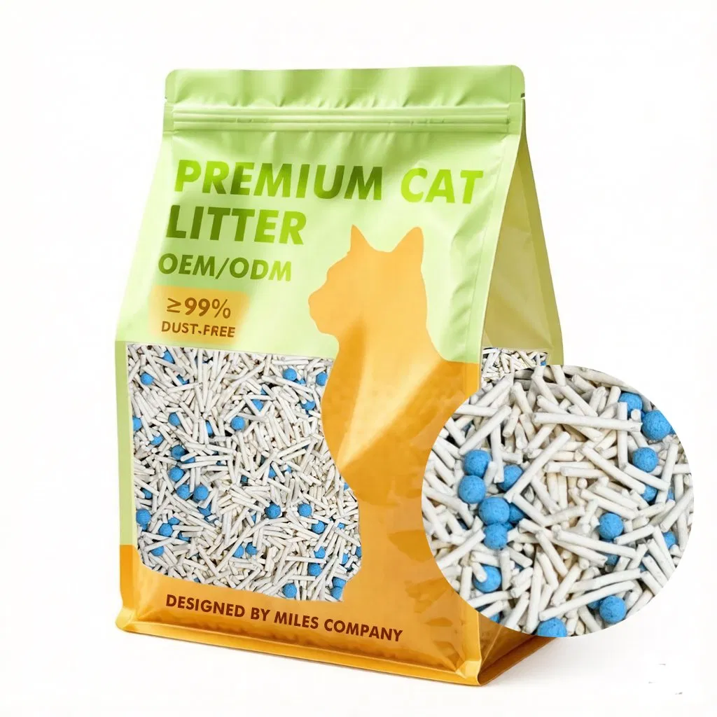 Fabricante profesional de arena de tofu para gatos