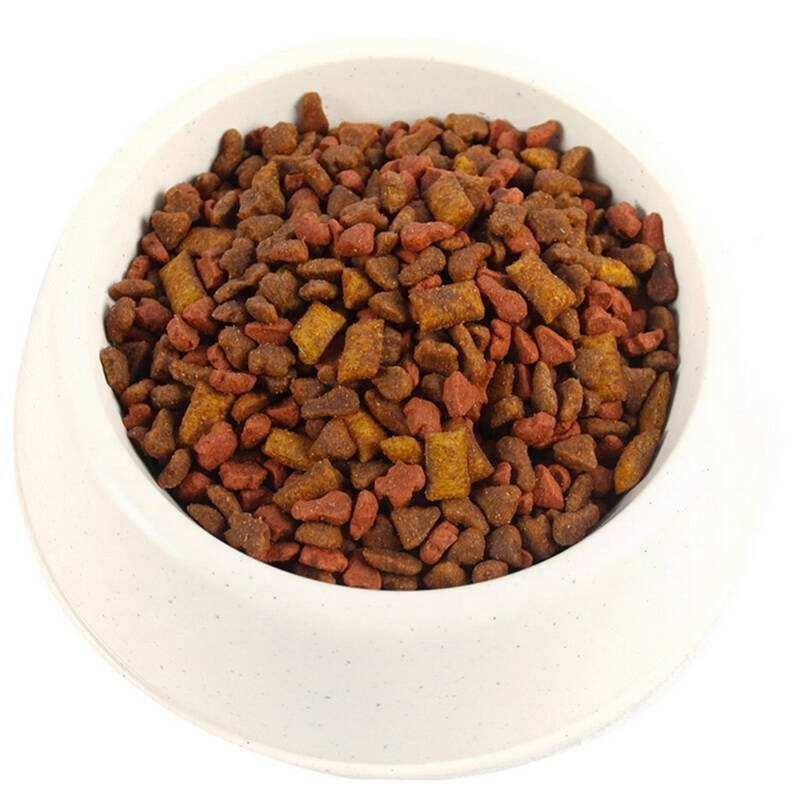 Comida seca personalizada sin granos para gatos y perros