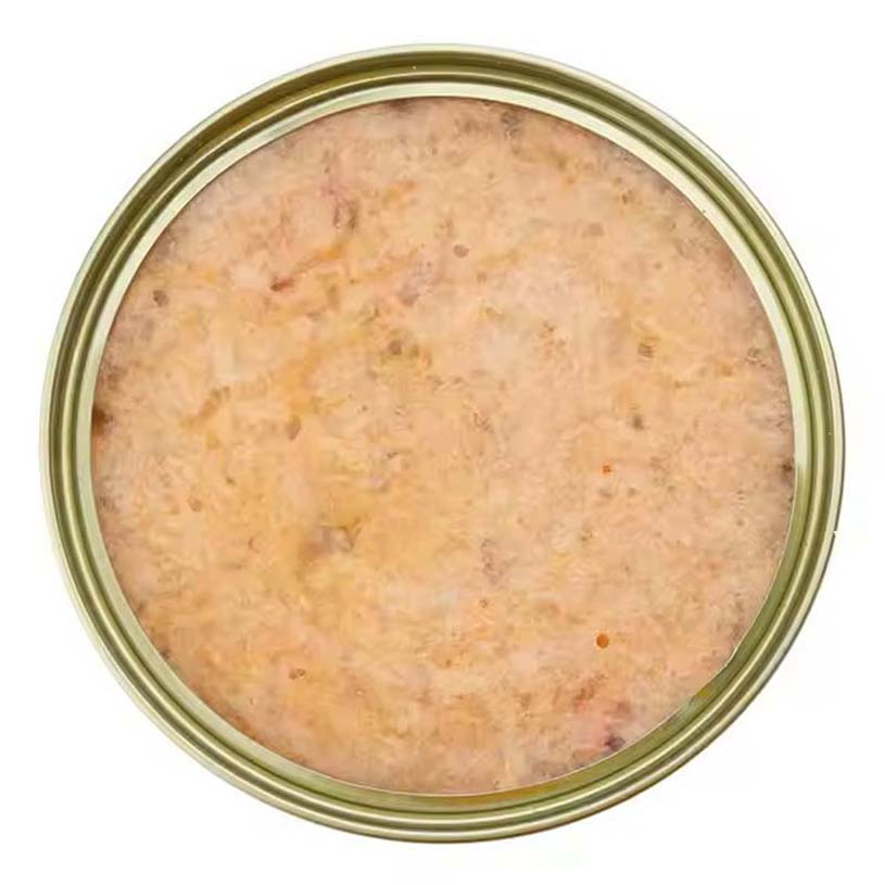 Comida Energética o Fábrica OEM Venta al por Mayor de Snacks en Lata para Gatos Comida Nutritiva Básica para Gatos (4 Sabores) Comida Húmeda para Gatitos (85g/170g) Golosinas para Gatos