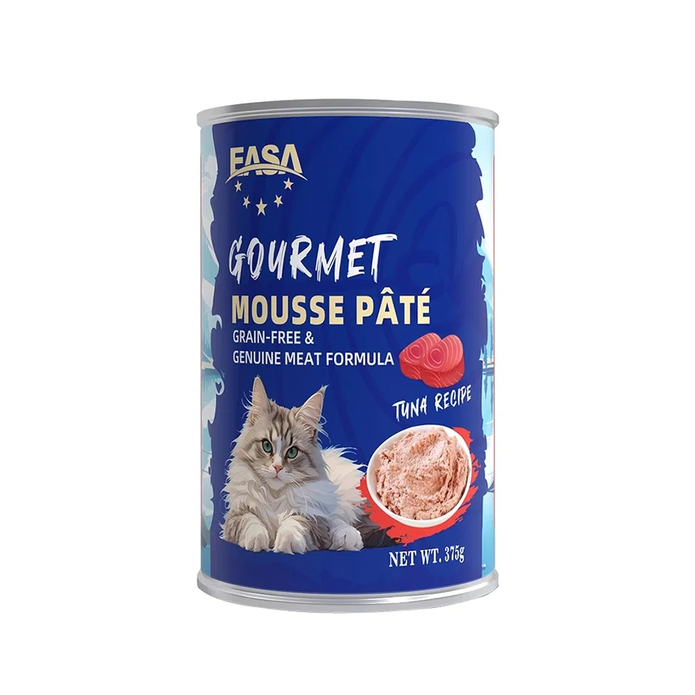 Pate de carne de atún y arándano enlatado para gatitos comida húmeda