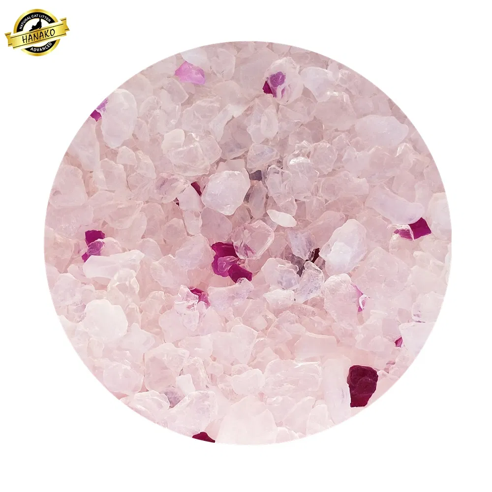 Venta al por mayor Eco Amigable 1-8mm Granular No Agrupante Gel de Sílice Cristal para Gatos