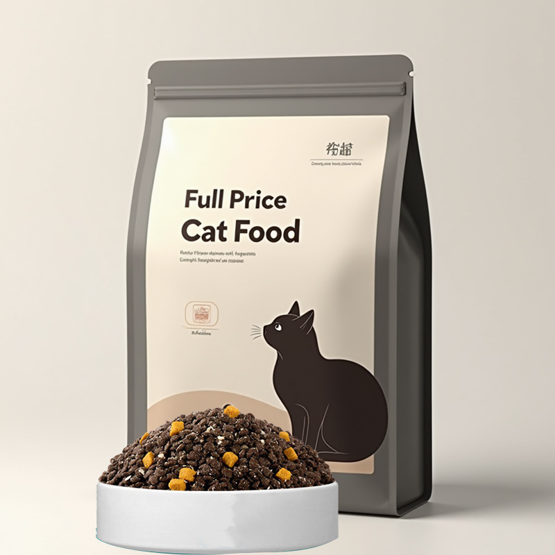 Nuevo alimento para gatos de llegada, fábrica de empaques personalizados, sabor liofilizado, producto natural crudo, alimento para mascotas, pollo, alimentos secos para gatos