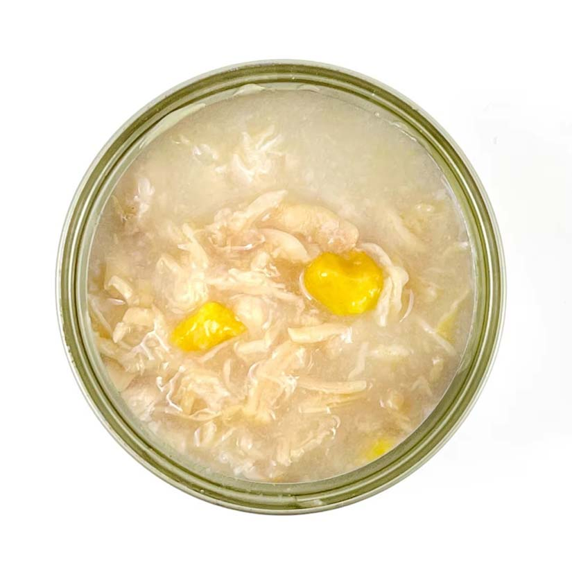 Comida húmeda para gatos de nutrición libre de granos OEM, comida enlatada para gatitos, salmón y atún, sabores naturales, comida húmeda para mascotas