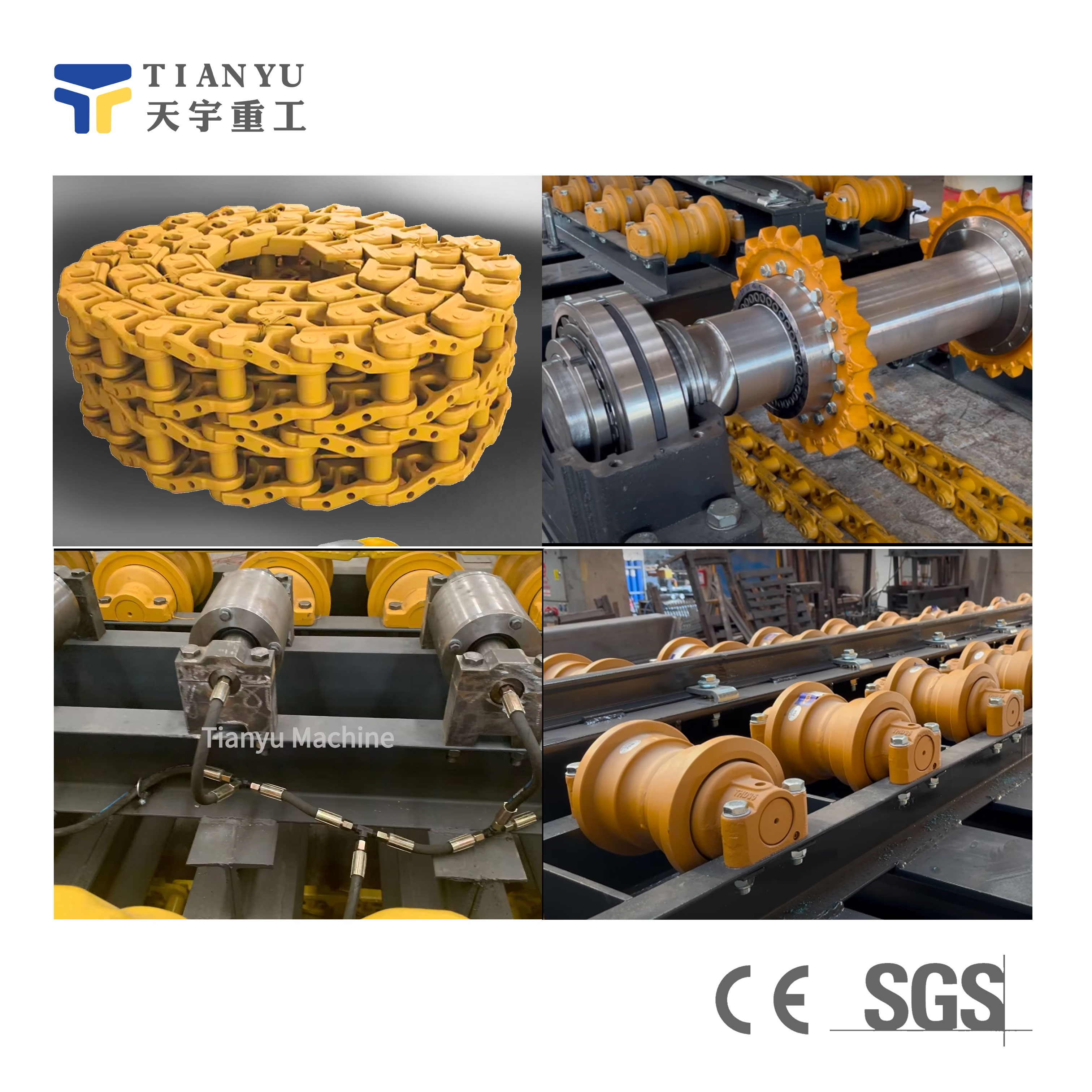 TIANYU BWZ1200x5000mm Small Raw Coal Apron Feeder Sand Aggregate Heavy Duty Crawler D4 D6 Chain Plate Conveyor