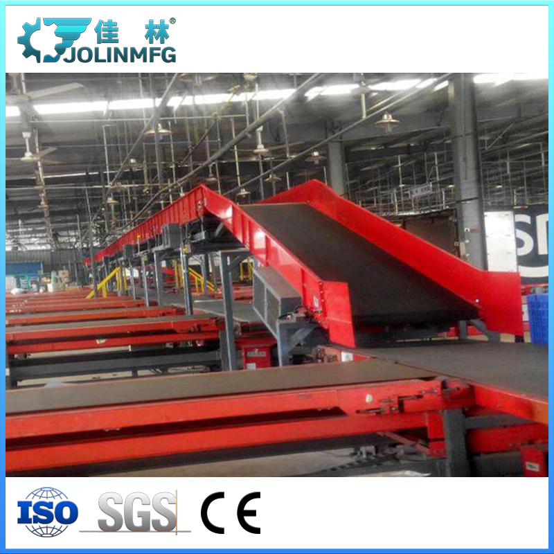 High Speed Parcel Sorting Rubber Belt Conveyor System