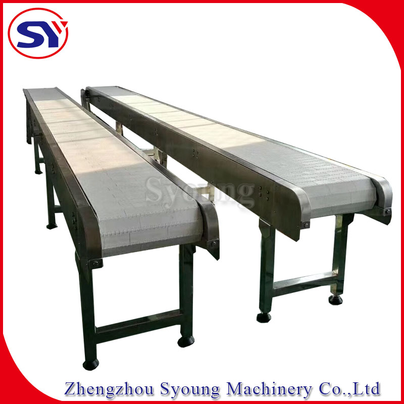 Polyester Conveying Belt Rubber Conveyor System with Emergency Stop