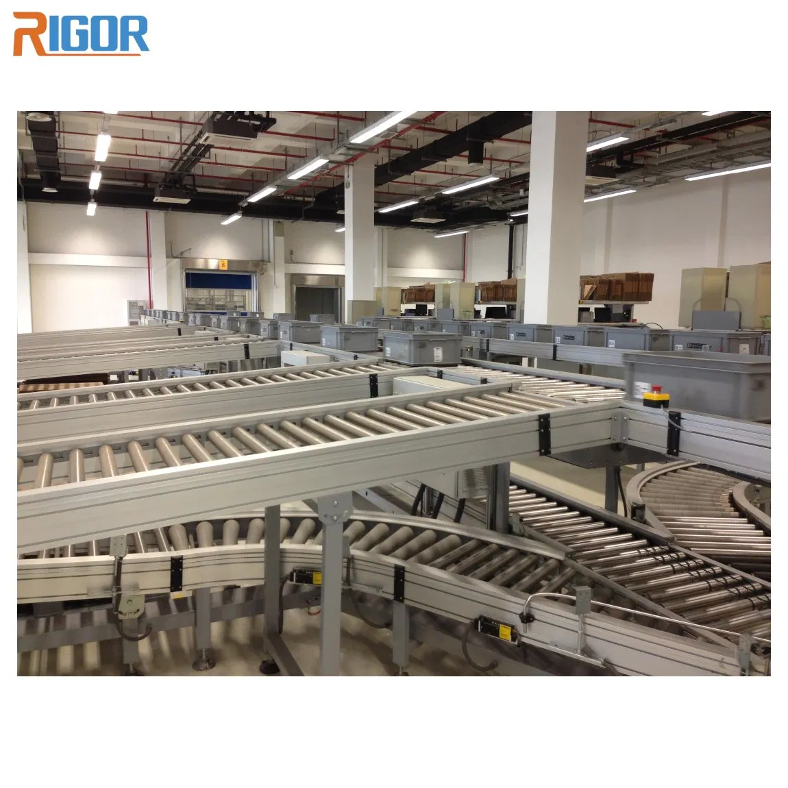 Premium Lightweight Gravity Roller Conveyor System for Efficient Material Handling