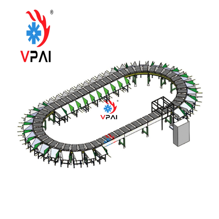 Smart Parcels Dws Scanning Conveyor Sorting System for Logistic Boxes Conveying