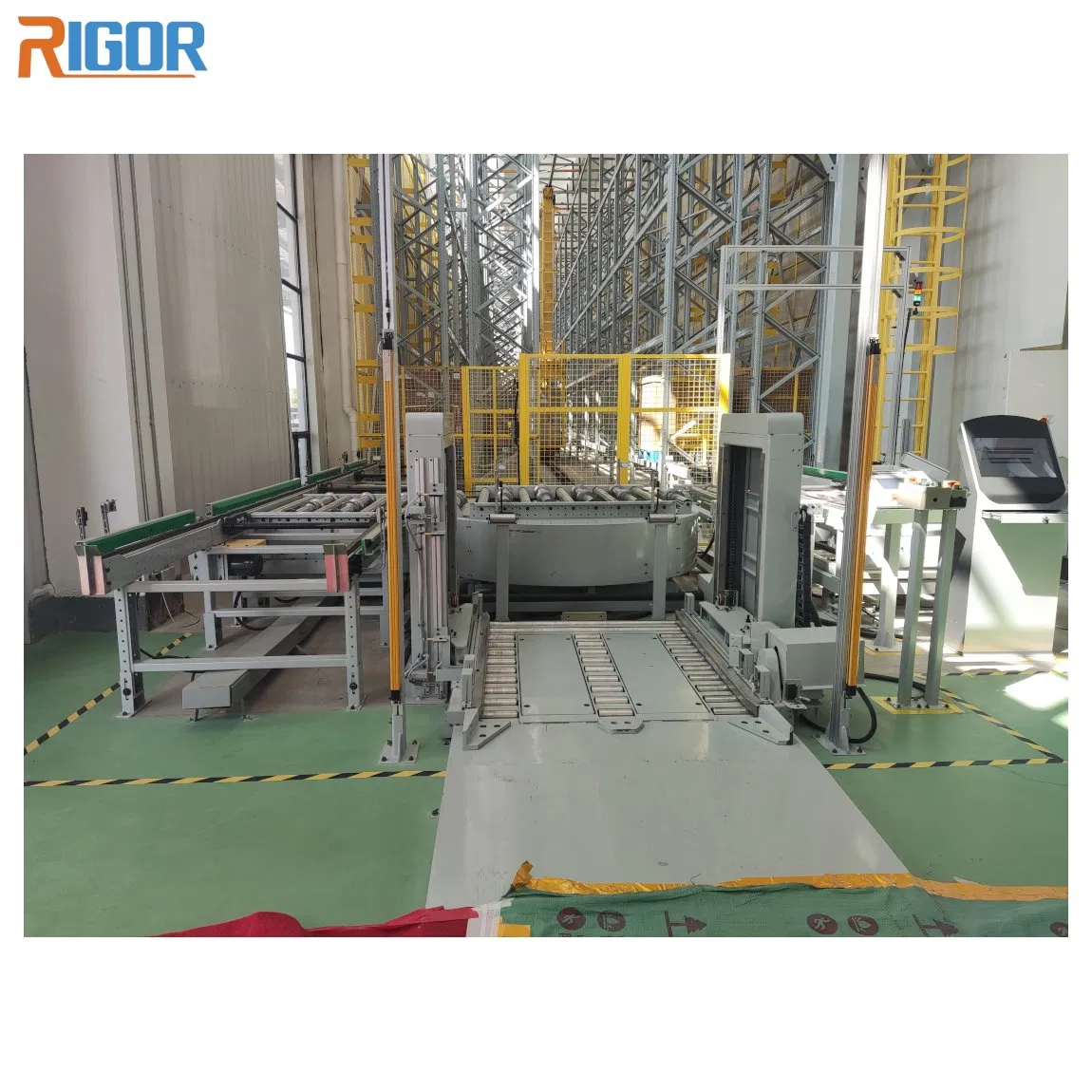 Advanced Roller Turntable Conveyor System for Streamlined Rotation