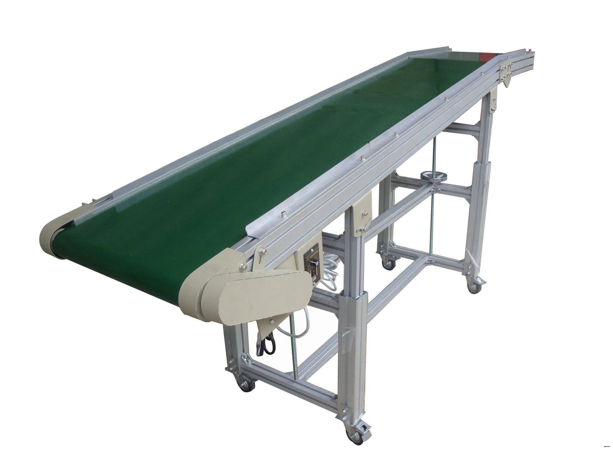 Power Stainless Steel PVC Rubber Conveyor Belt Systems