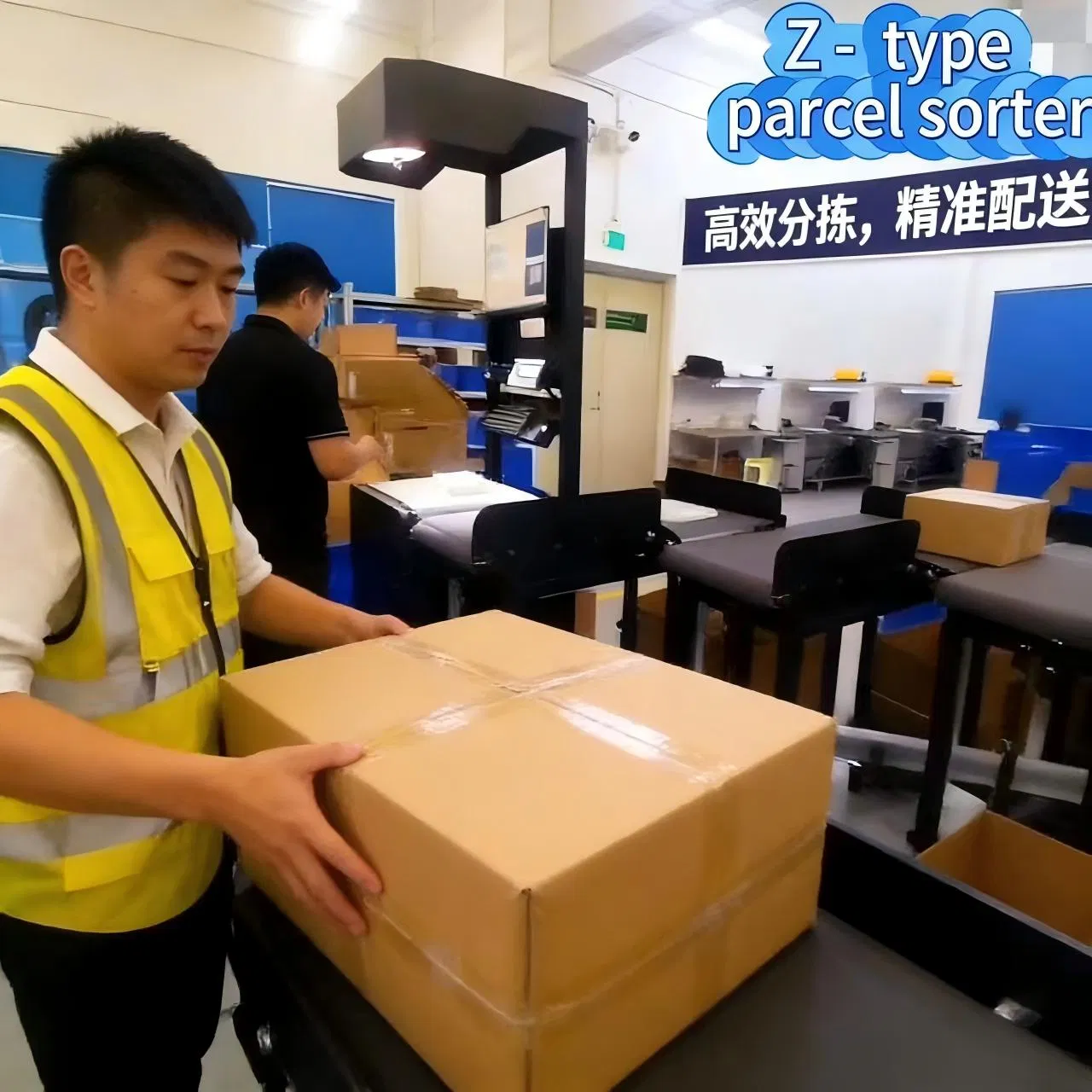 Intelligent Flexible Conveyor Belt with High Speed and Accurate Sorting for Various Package Operation Efficiency