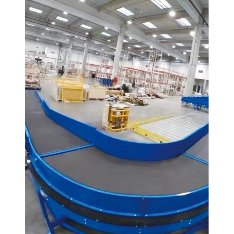Intelligent Warehouse PVC Belt Conveyor Parcel Transfer Equipment for E Commerce Logistics Automated Sorting Distribution
