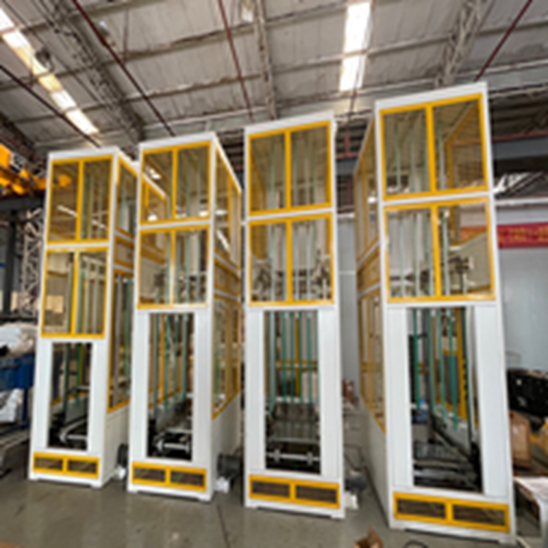 Industrial 10k Electric Freight Elevator Automatic Panel Control Heavy Duty Lift Conveyor Generate Freight Ladder Lift Conveyor
