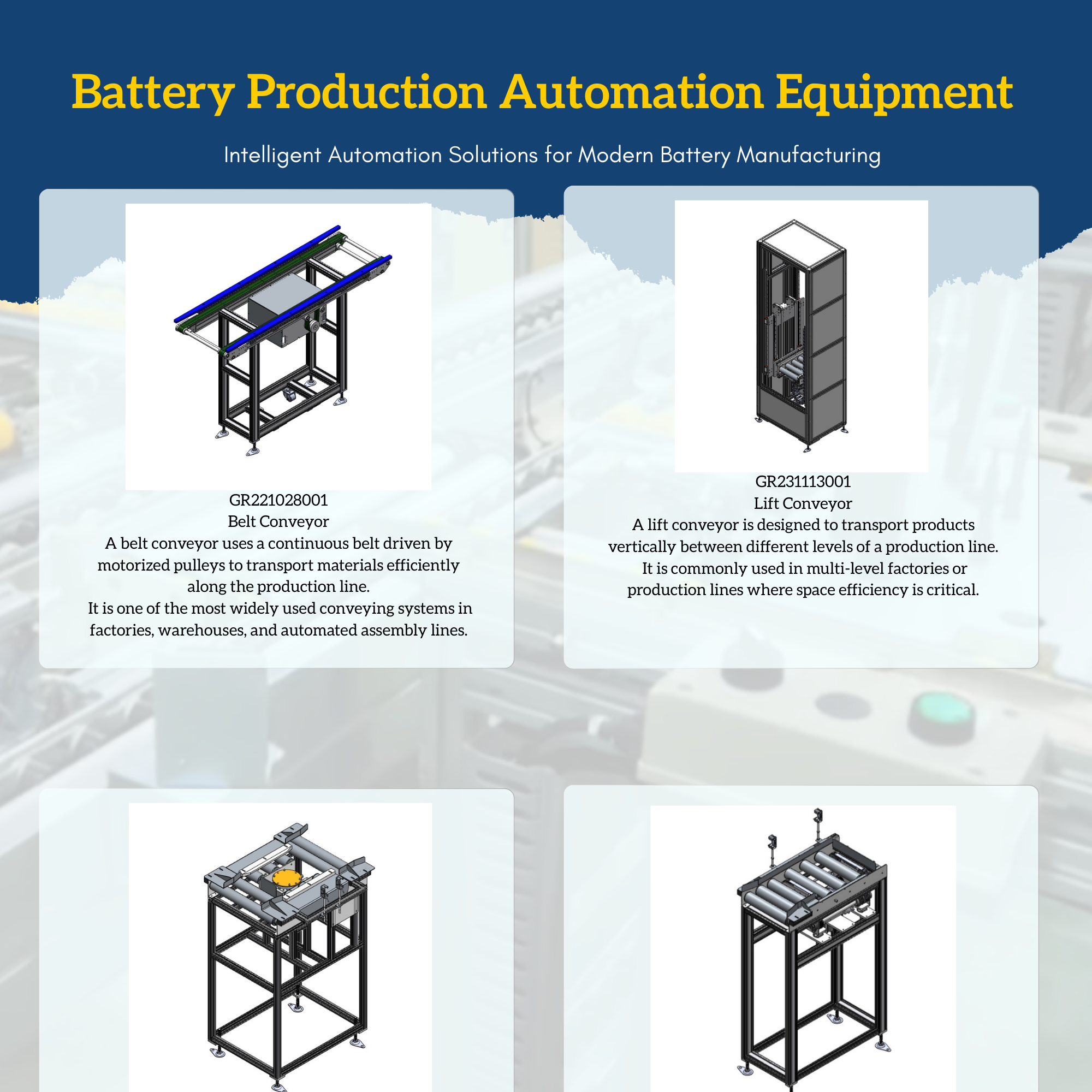Automation Equipment Showcase