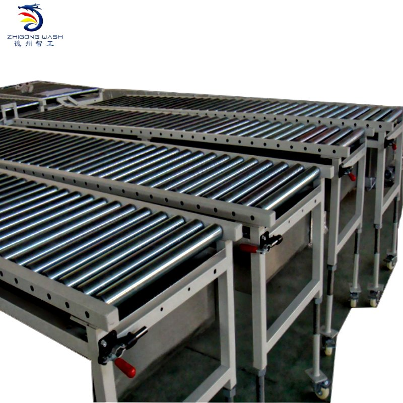 Expandable Telescopic Flexible Product Line Roller Conveyor Equipment