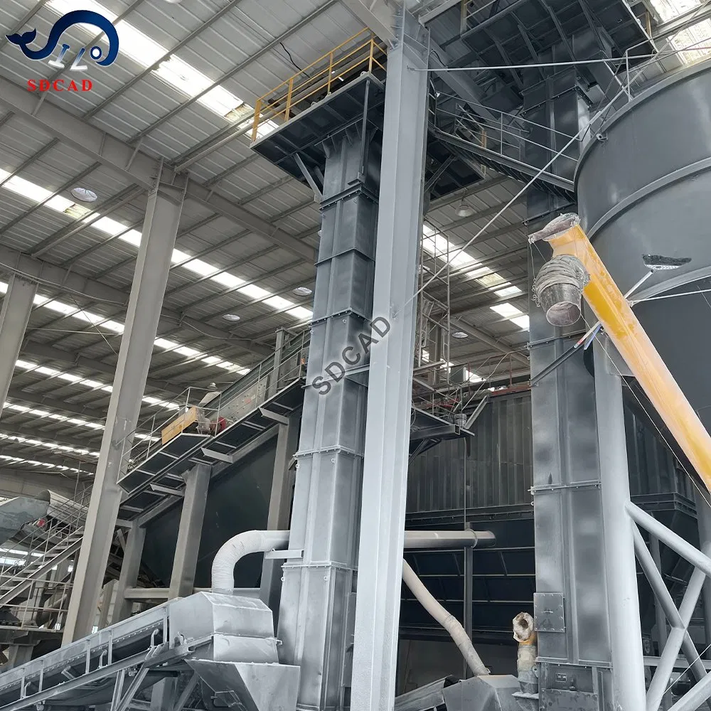 Vertical Lift System with Ring Chain for Heavy Duty Particle Handling Applications