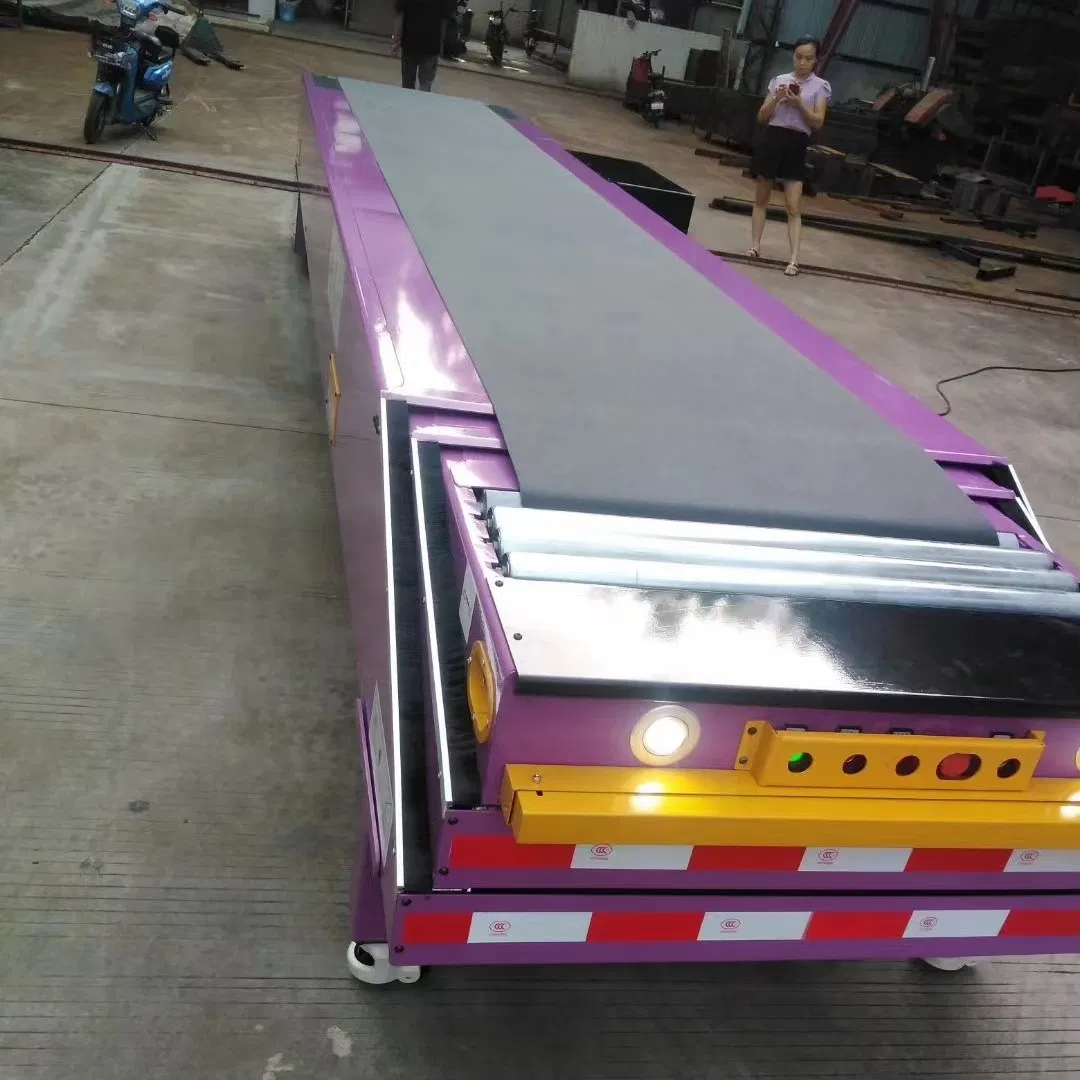 Efficient Telescopic Loading and Unloading Conveyor System for Trucks