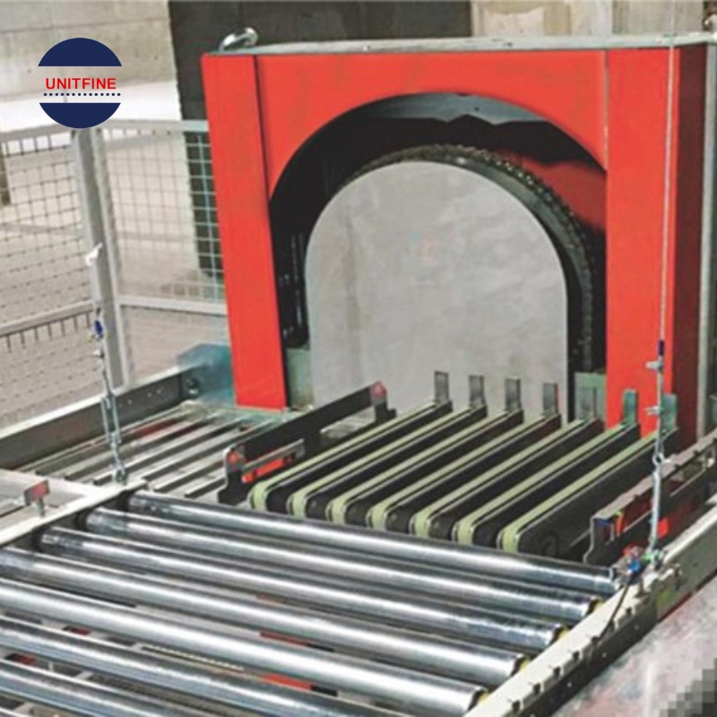 Safety Protected Continuous Vertical Lift System with Emergency Stop Function