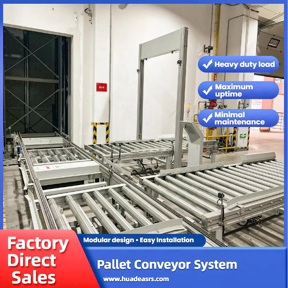 Customized Pallet Conveyor System for High Speed Movement in Logistics Distribution Centers
