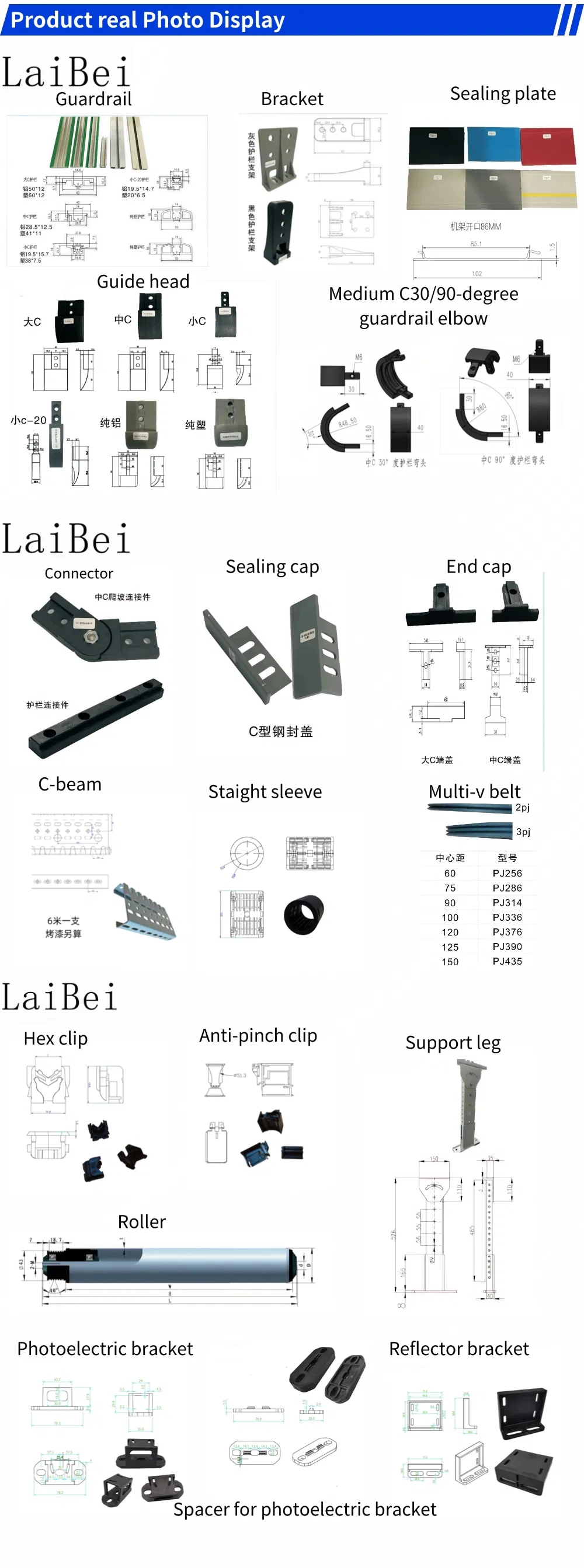 Conveyor Product Specifications