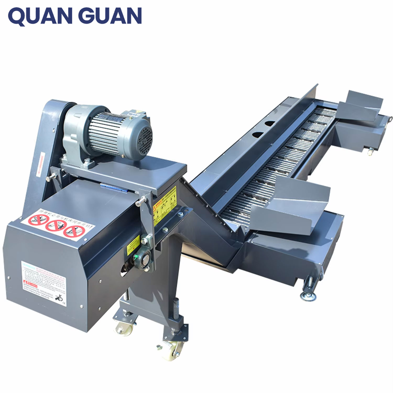 OEM/ODM Machine Tool Accessory Belt Type Heavy Duty Steel Chip Conveyor for Cnc Machine