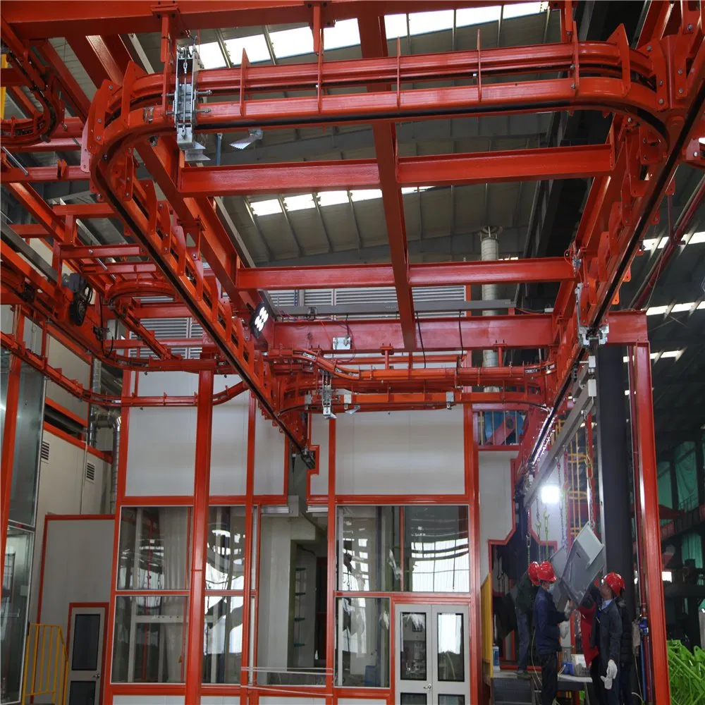 Widely Used Automatic Chain Conveyor Powder Coating System