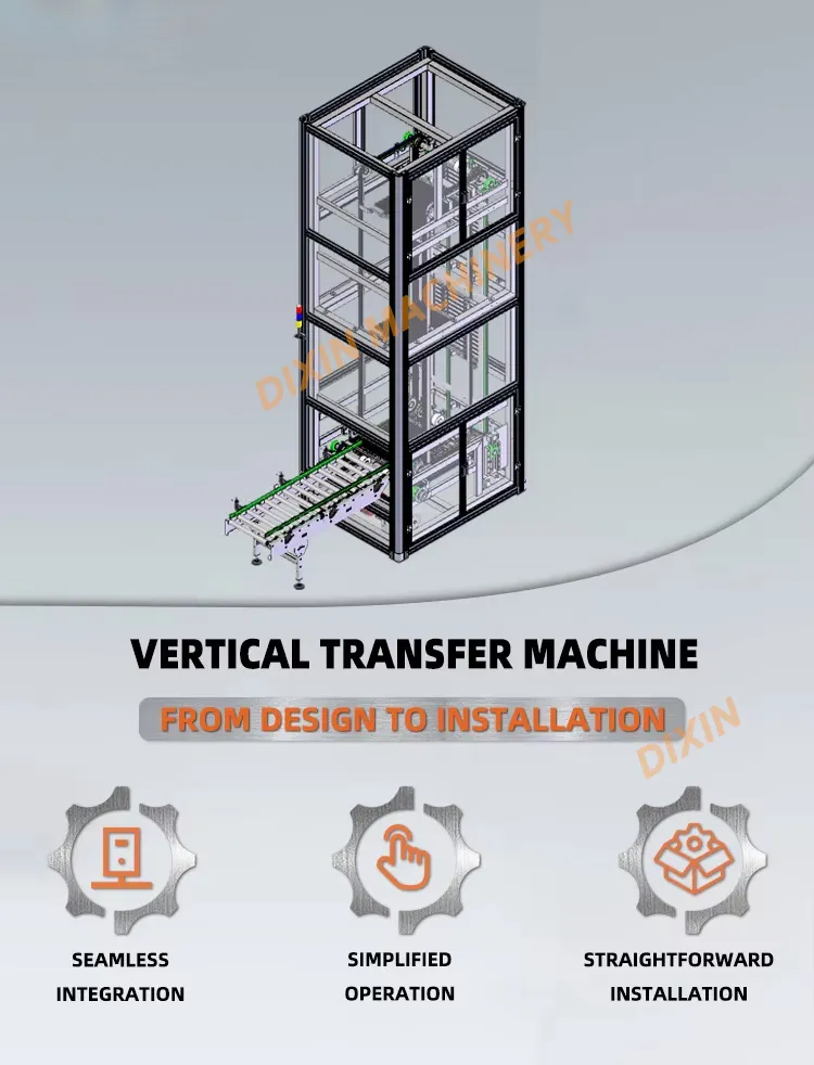 Vertical Lifting Conveyor System
