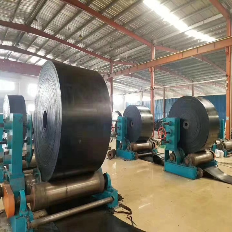 TRX Heavy Duty Flat Conveyor Belt Industrial Mining Oil Resistant Rubber Cutting Conveyor Belts