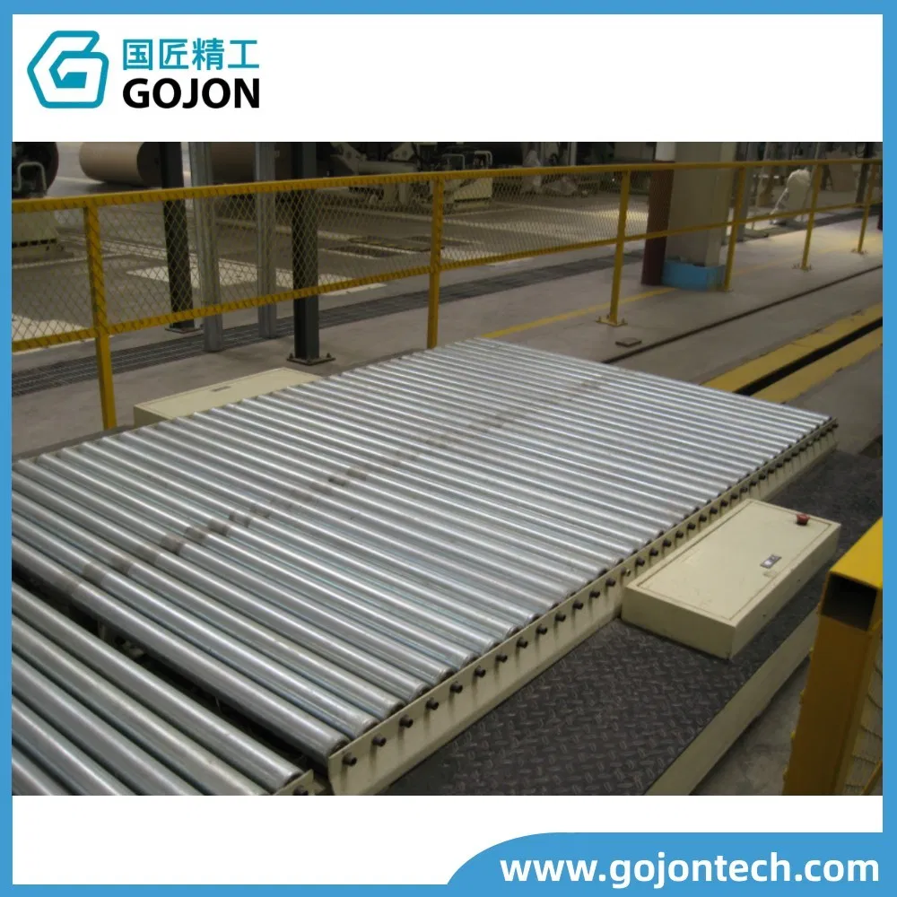 Noise-Cancelling High-Accuracy Steel Roller Conveyor Portable Gravity Roller Conveyor System for Flexible Workshop Application