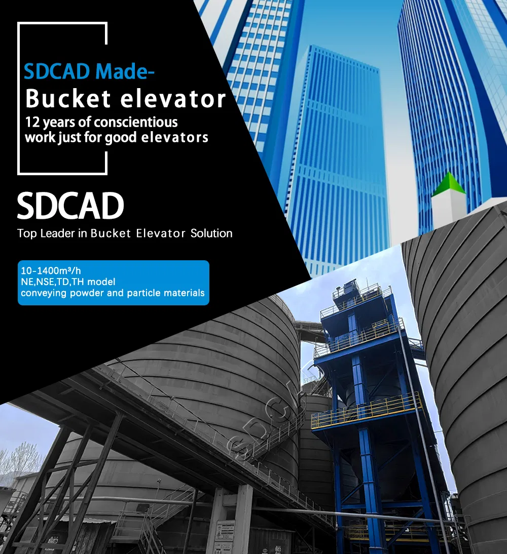 Complete Vertical Lift Bucket Conveyor System