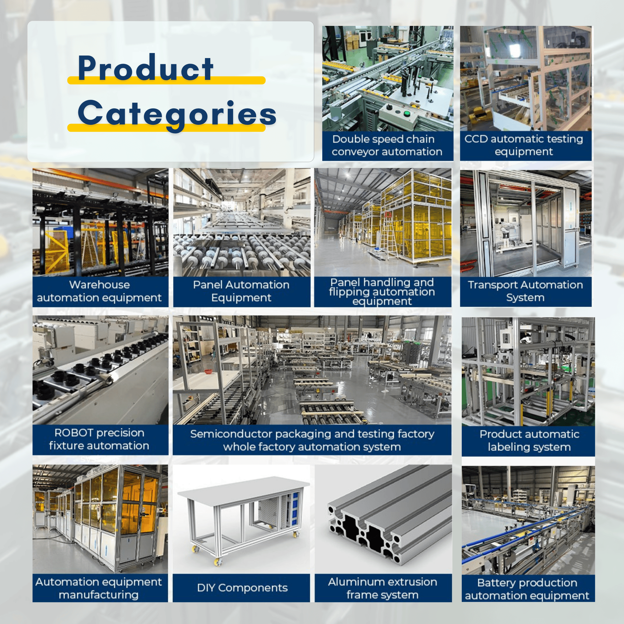 High Load Stainless Steel Belt Conveyor for Battery Cell Production Line with AI Process Control and Modular Design Automation